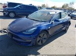 2018 Tesla Model 3   Синий vin: 5YJ3E1EA9JF161116