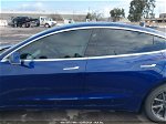 2018 Tesla Model 3   Blue vin: 5YJ3E1EA9JF168146