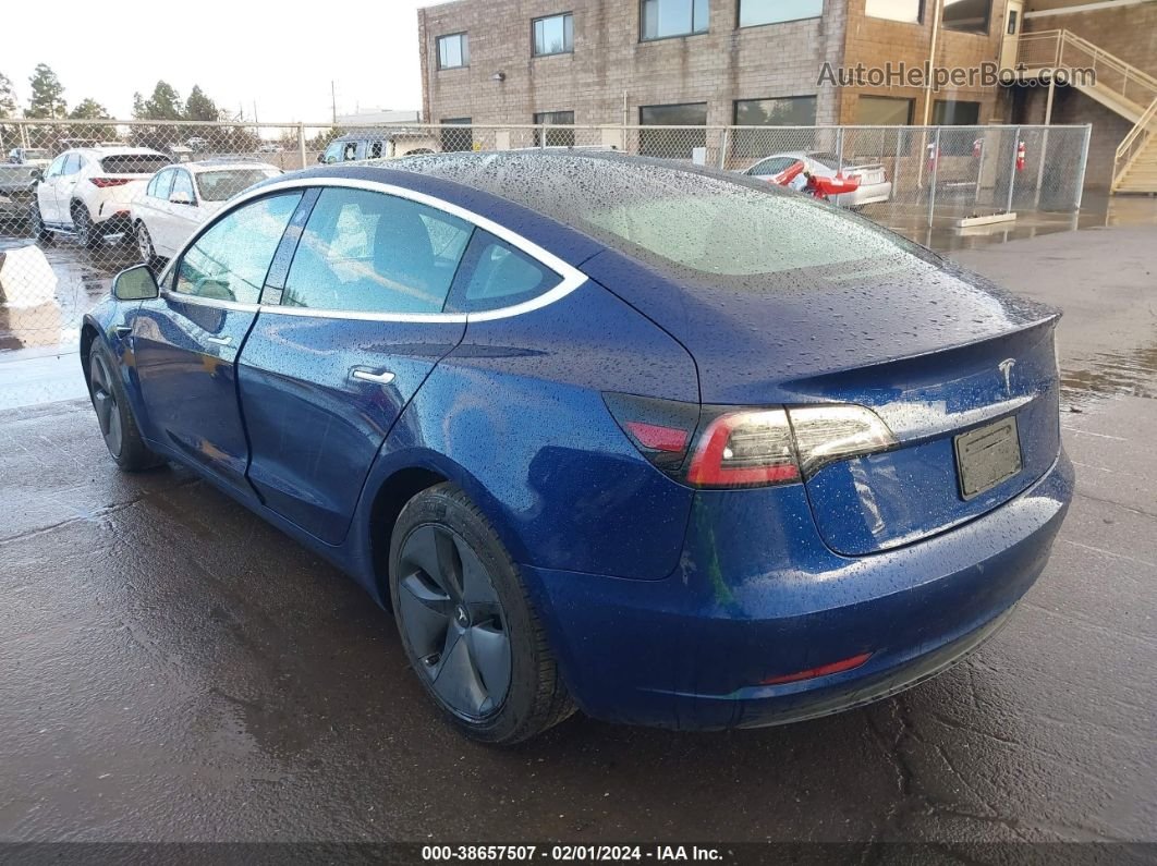 2019 Tesla Model 3   Blue vin: 5YJ3E1EA9KF299319