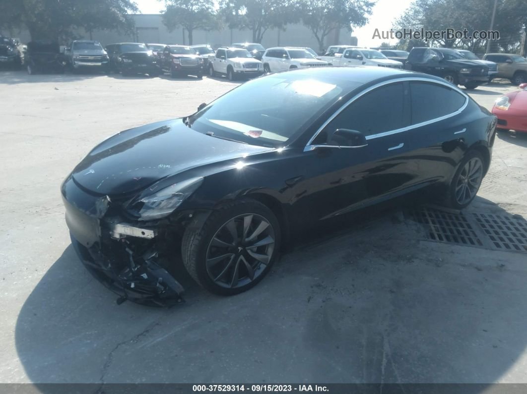 2019 Tesla Model 3 Range Black vin: 5YJ3E1EA9KF300498