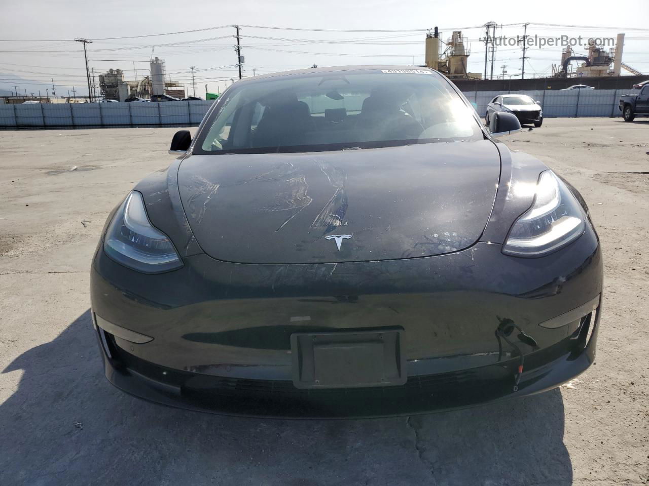 2019 Tesla Model 3  Черный vin: 5YJ3E1EA9KF305507