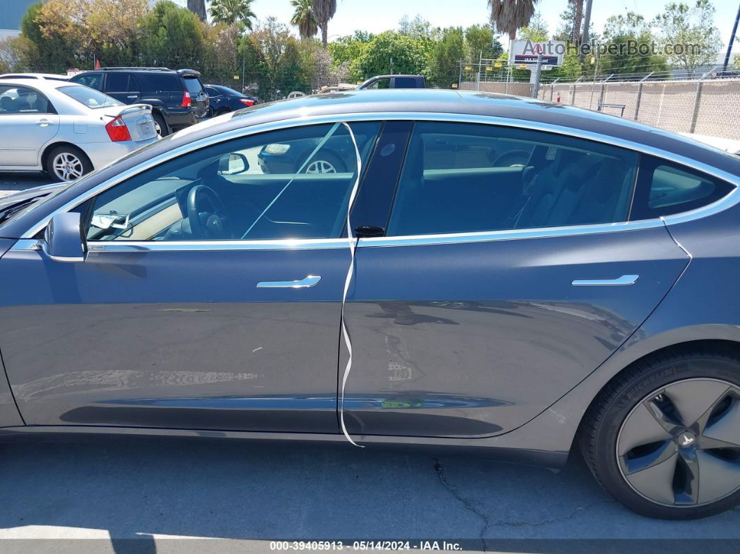 2019 Tesla Model 3 Long Range/mid Range/standard Range/standard Range Plus Gray vin: 5YJ3E1EA9KF307547