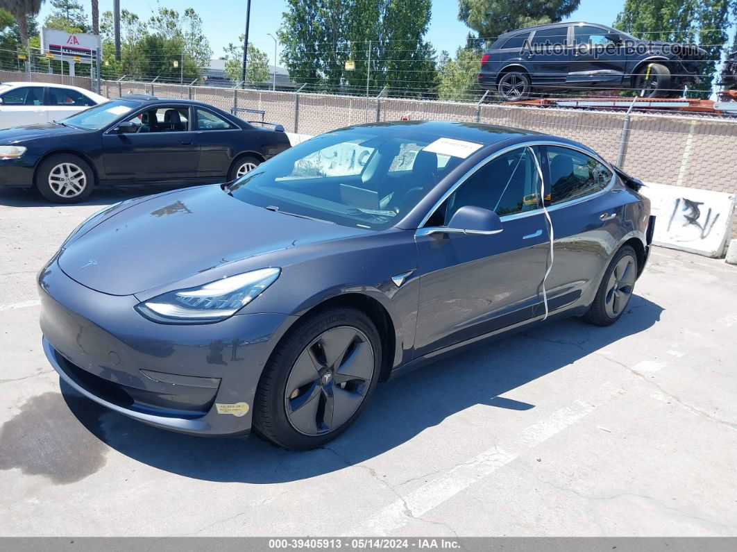 2019 Tesla Model 3 Long Range/mid Range/standard Range/standard Range Plus Gray vin: 5YJ3E1EA9KF307547