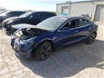 2019 Tesla Model 3  Синий vin: 5YJ3E1EA9KF308892
