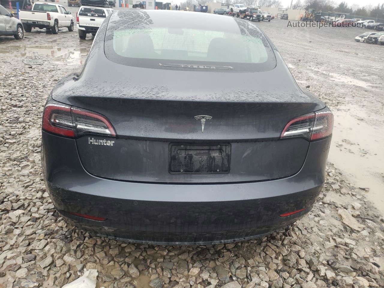 2019 Tesla Model 3  Угольный vin: 5YJ3E1EA9KF311212