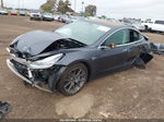 2019 Tesla Model 3 Long Range/mid Range/standard Range/standard Range Plus Gray vin: 5YJ3E1EA9KF325515