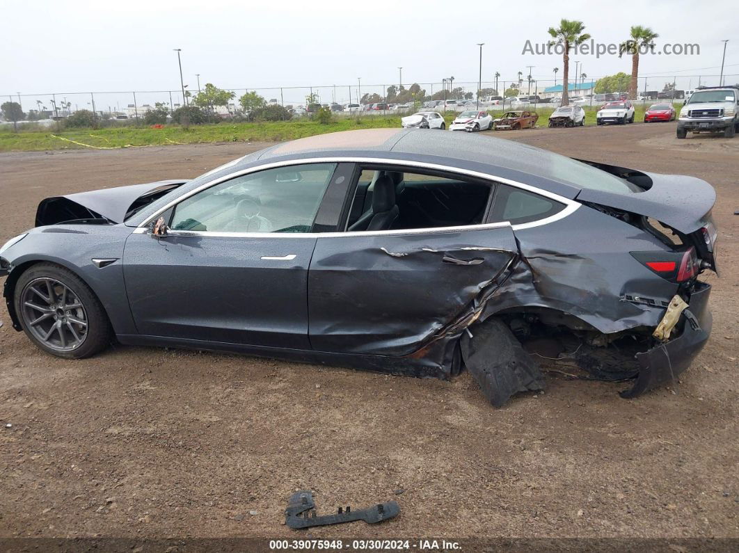 2019 Tesla Model 3 Long Range/mid Range/standard Range/standard Range Plus Gray vin: 5YJ3E1EA9KF325515