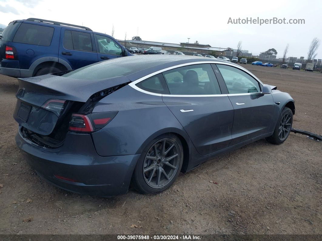 2019 Tesla Model 3 Long Range/mid Range/standard Range/standard Range Plus Gray vin: 5YJ3E1EA9KF325515