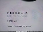 2019 Tesla Model 3 Long Range/mid Range/standard Range/standard Range Plus Серый vin: 5YJ3E1EA9KF325515