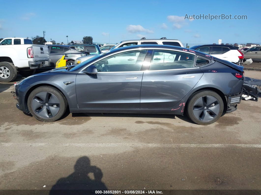 2019 Tesla Model 3 Long Range/mid Range/standard Range/standard Range Plus Gray vin: 5YJ3E1EA9KF325756