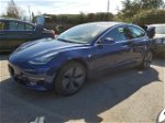 2019 Tesla Model 3  Синий vin: 5YJ3E1EA9KF326146