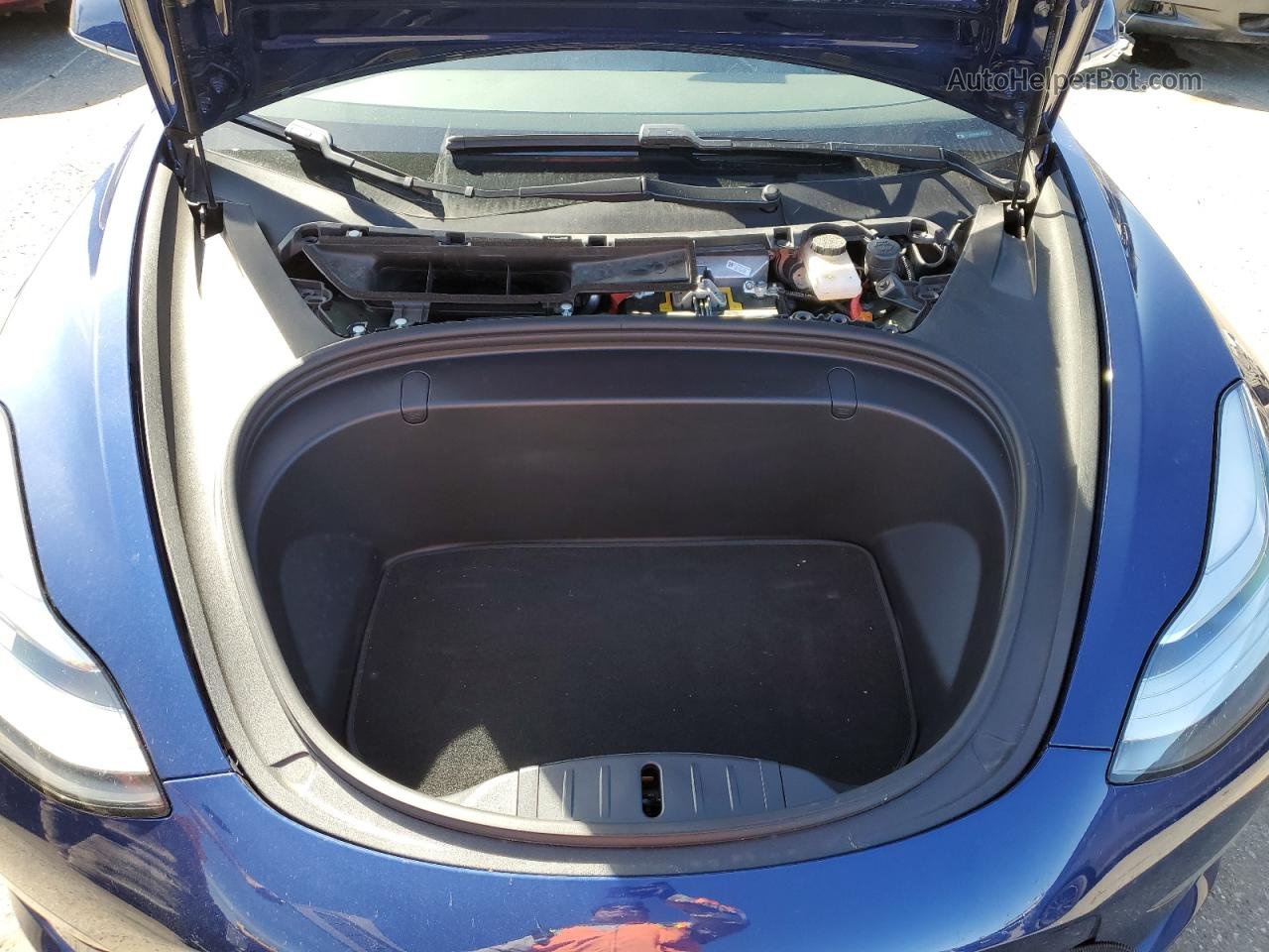 2019 Tesla Model 3  Blue vin: 5YJ3E1EA9KF326146