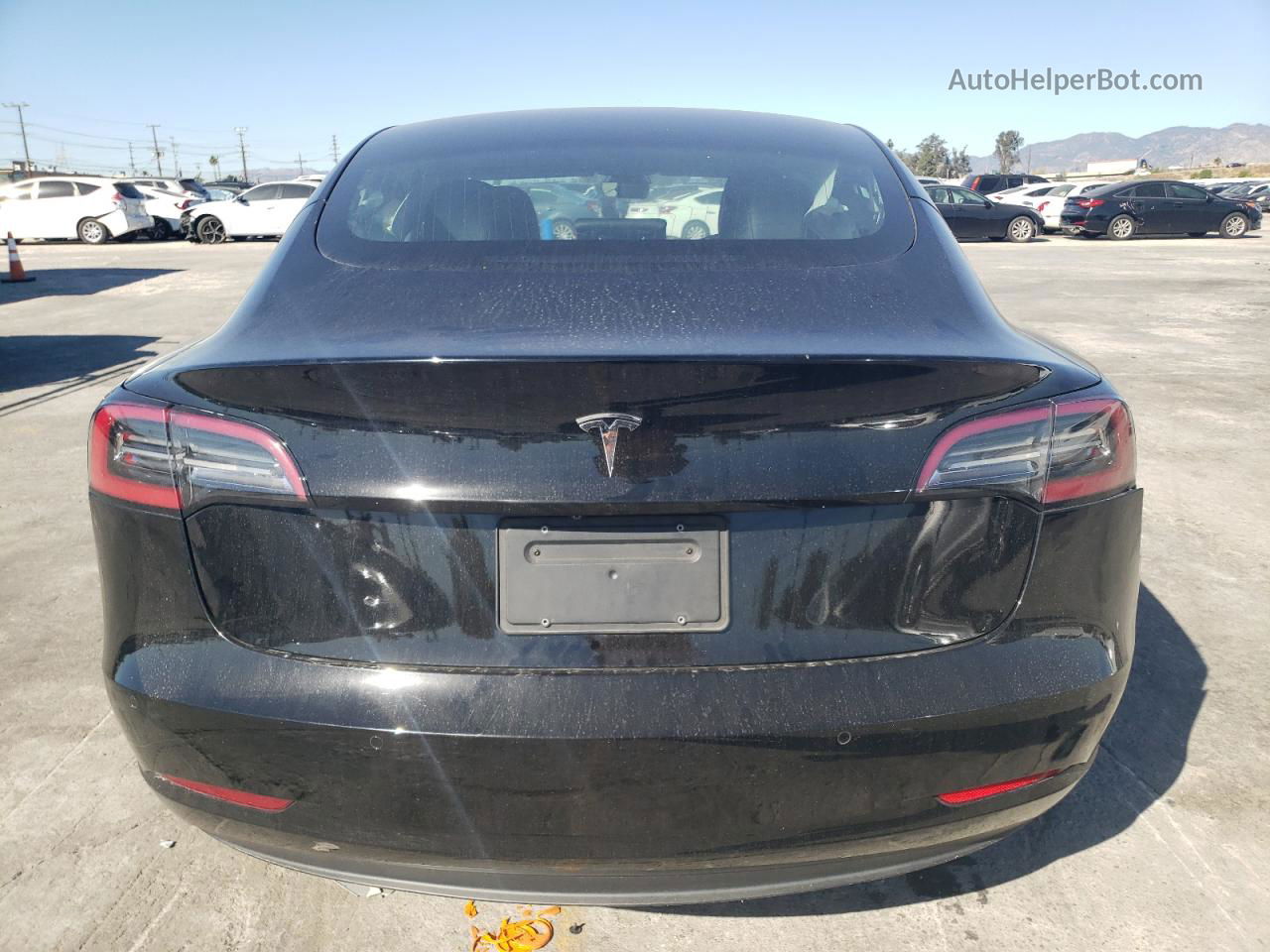 2019 Tesla Model 3  Black vin: 5YJ3E1EA9KF395001