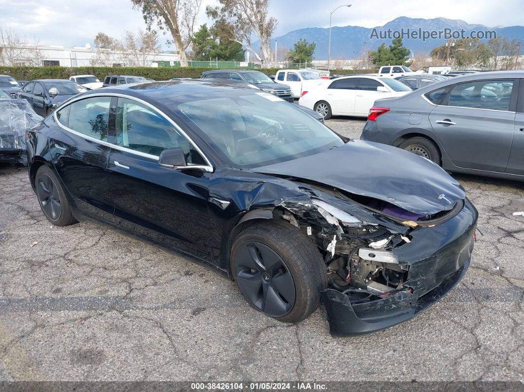 2019 Tesla Model 3 Long Range/mid Range/standard Range/standard Range Plus Black vin: 5YJ3E1EA9KF395256