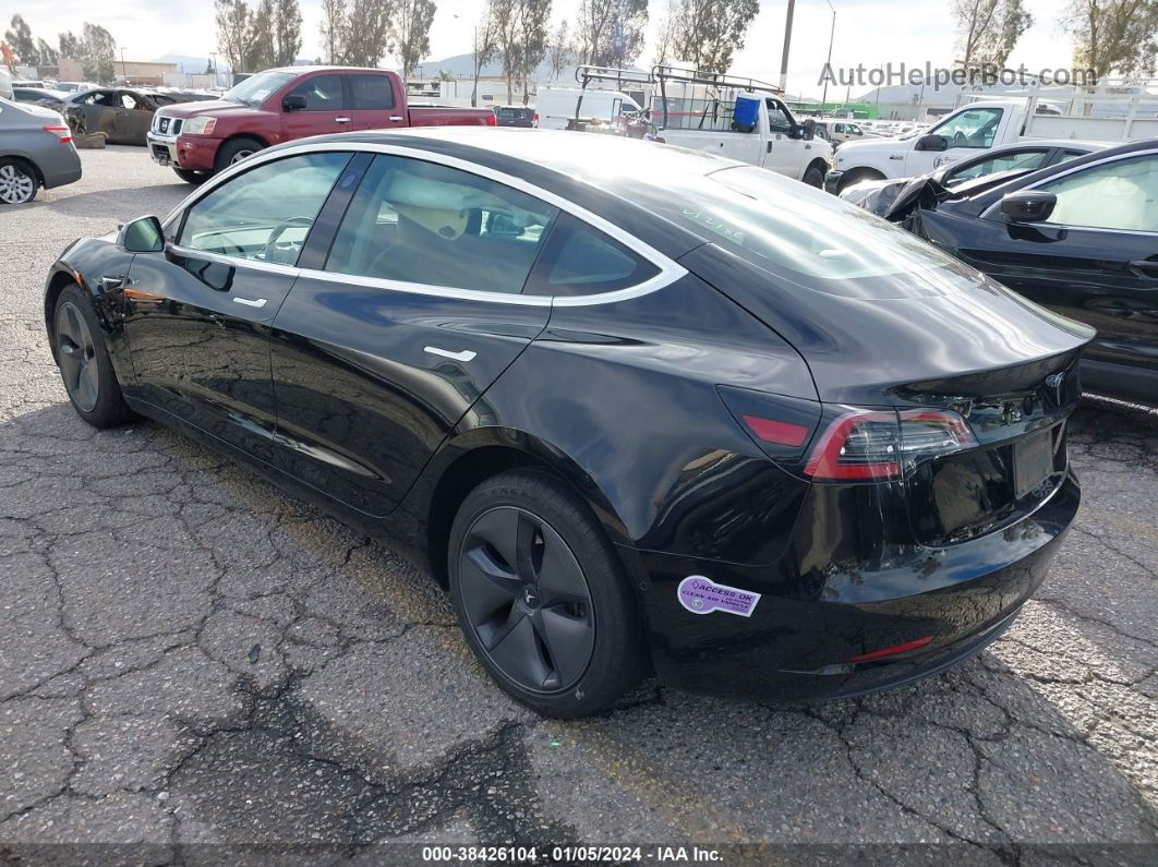 2019 Tesla Model 3 Long Range/mid Range/standard Range/standard Range Plus Black vin: 5YJ3E1EA9KF395256