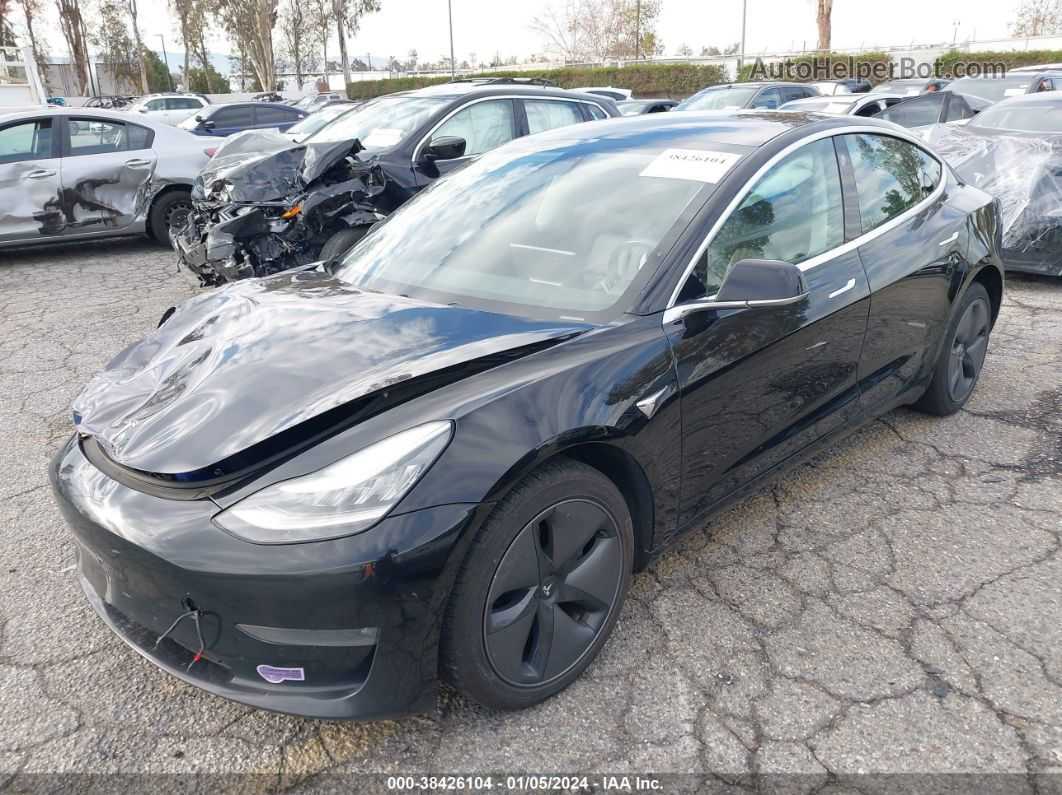 2019 Tesla Model 3 Long Range/mid Range/standard Range/standard Range Plus Black vin: 5YJ3E1EA9KF395256