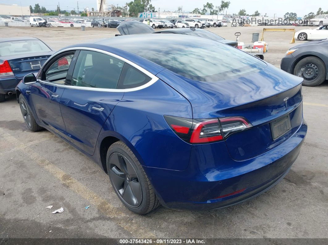 2019 Tesla Model 3 Range Синий vin: 5YJ3E1EA9KF400861