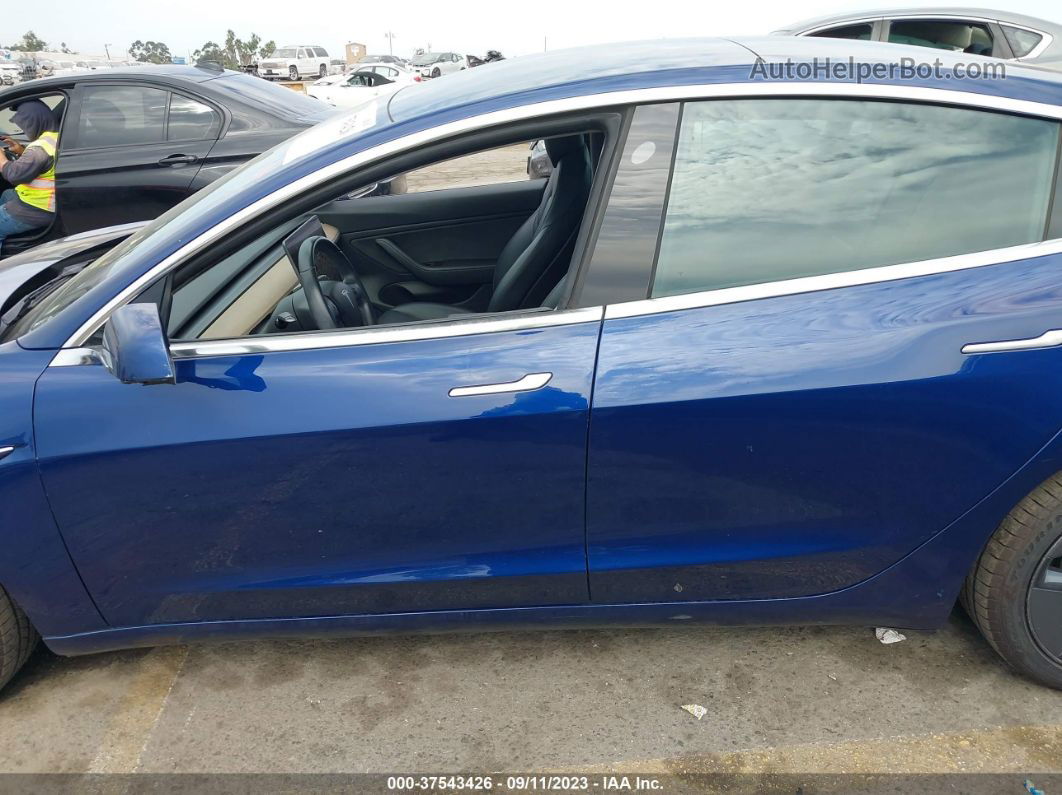 2019 Tesla Model 3 Range Blue vin: 5YJ3E1EA9KF400861