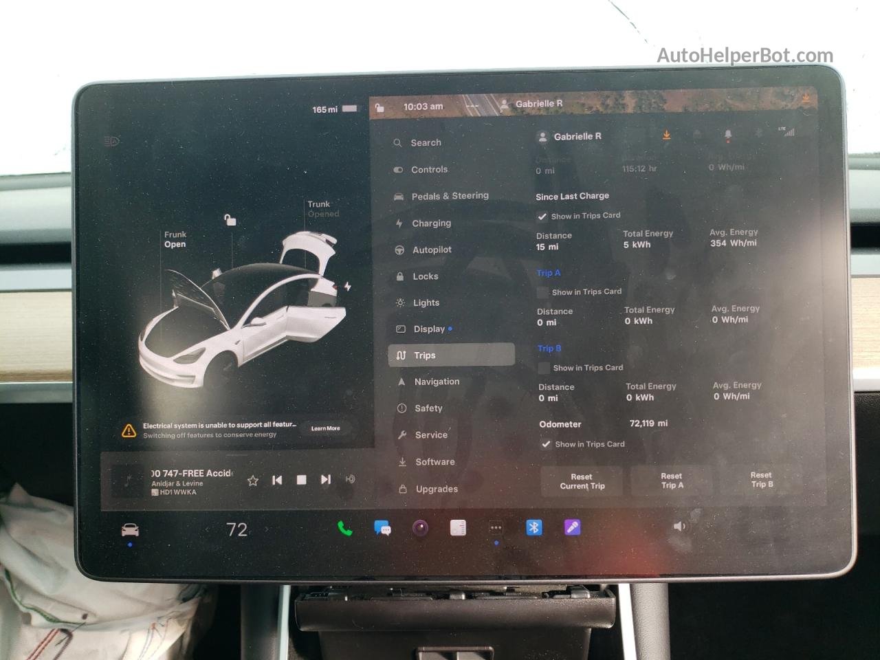 2019 Tesla Model 3  White vin: 5YJ3E1EA9KF401363