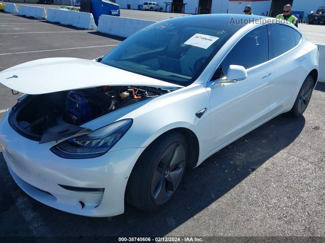 2019 Tesla Model 3 Long Range/mid Range/standard Range/standard Range Plus White vin: 5YJ3E1EA9KF402948