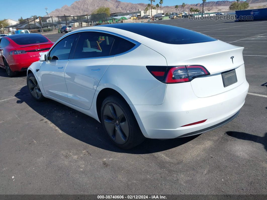 2019 Tesla Model 3 Long Range/mid Range/standard Range/standard Range Plus White vin: 5YJ3E1EA9KF402948