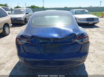 2019 Tesla Model 3 Blue vin: 5YJ3E1EA9KF411813