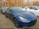 2019 Tesla Model 3 Mid Range/standard Range/standard Range Plus/long Range Blue vin: 5YJ3E1EA9KF427199