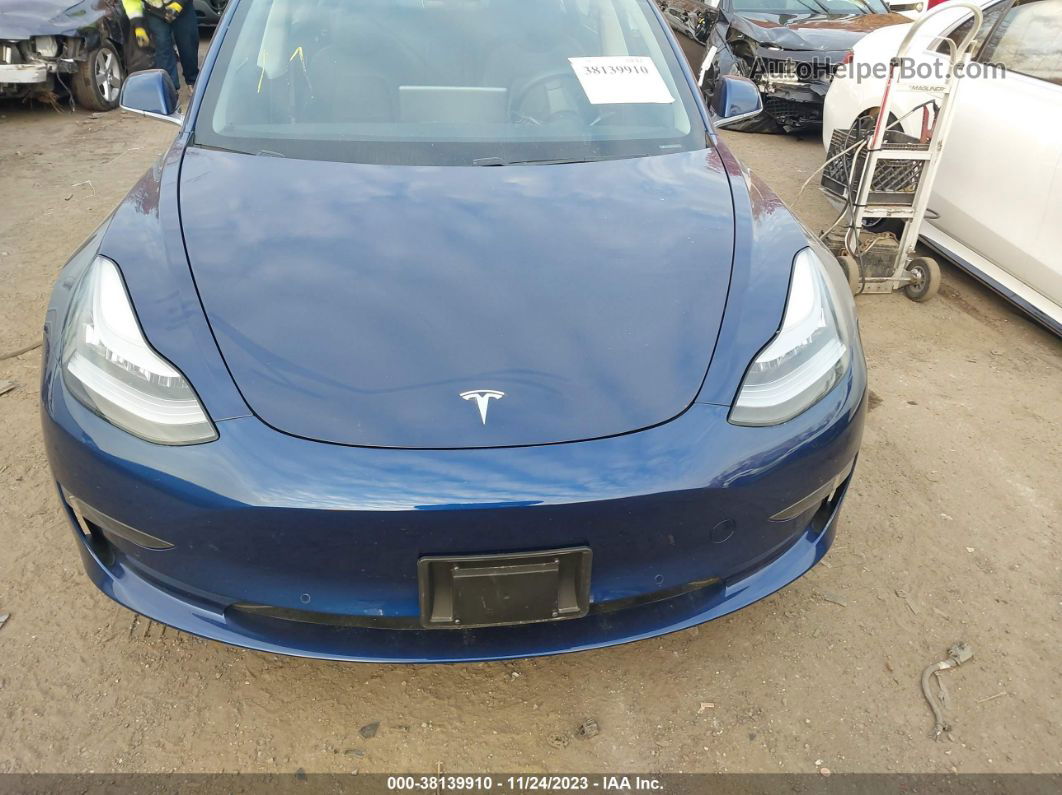 2019 Tesla Model 3 Mid Range/standard Range/standard Range Plus/long Range Blue vin: 5YJ3E1EA9KF427199