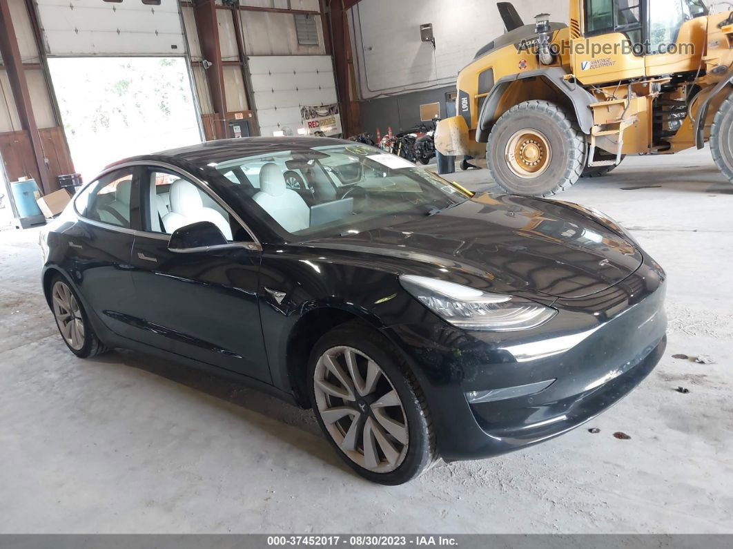 2019 Tesla Model 3 Range Black vin: 5YJ3E1EA9KF429406