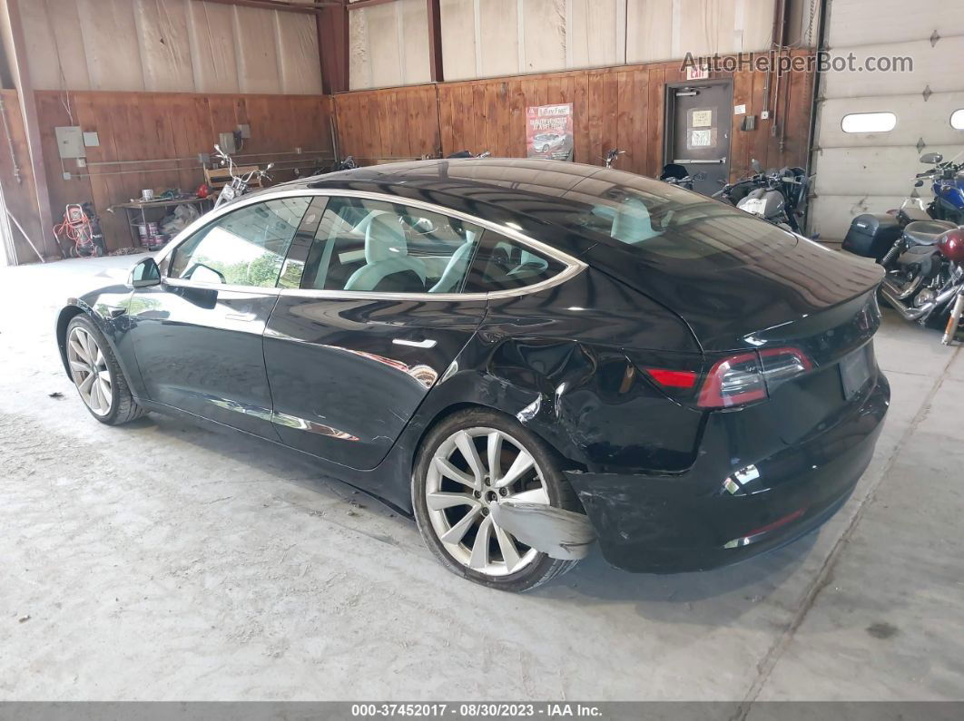 2019 Tesla Model 3 Range Black vin: 5YJ3E1EA9KF429406