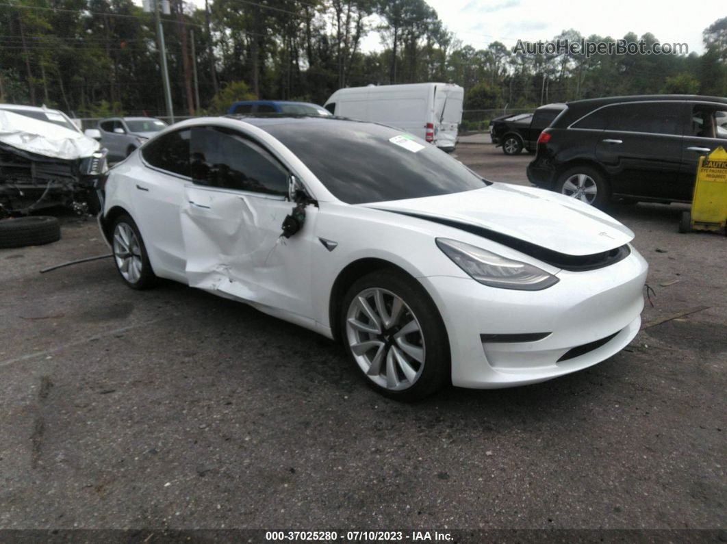 2019 Tesla Model 3 Mid Range/standard Range/standard Range Plus/long Range Белый vin: 5YJ3E1EA9KF466505