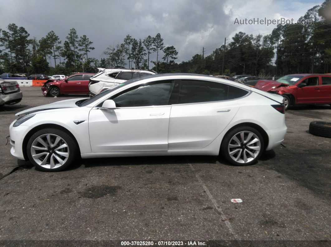 2019 Tesla Model 3 Mid Range/standard Range/standard Range Plus/long Range White vin: 5YJ3E1EA9KF466505