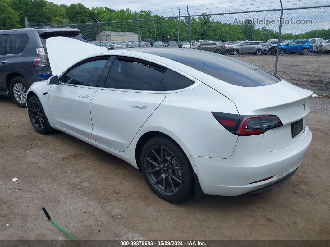 2019 Tesla Model 3 Long Range/mid Range/standard Range/standard Range Plus White vin: 5YJ3E1EA9KF483630