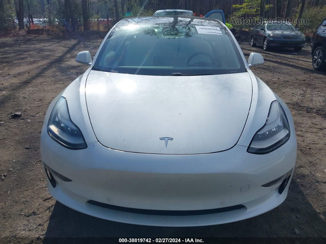 2019 Tesla Model 3 Long Range/mid Range/standard Range/standard Range Plus White vin: 5YJ3E1EA9KF509093