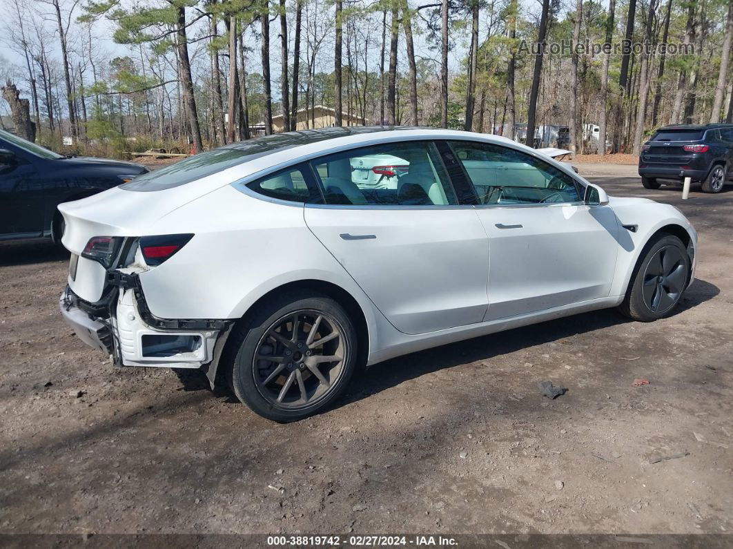 2019 Tesla Model 3 Long Range/mid Range/standard Range/standard Range Plus White vin: 5YJ3E1EA9KF509093