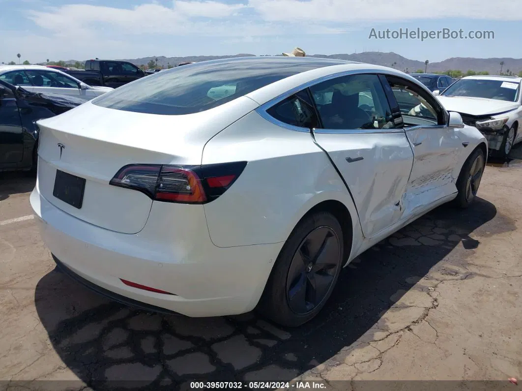 2020 Tesla Model 3 Standard Range Plus Rear-wheel Drive/standard Range Rear-wheel Drive Белый vin: 5YJ3E1EA9LF597564