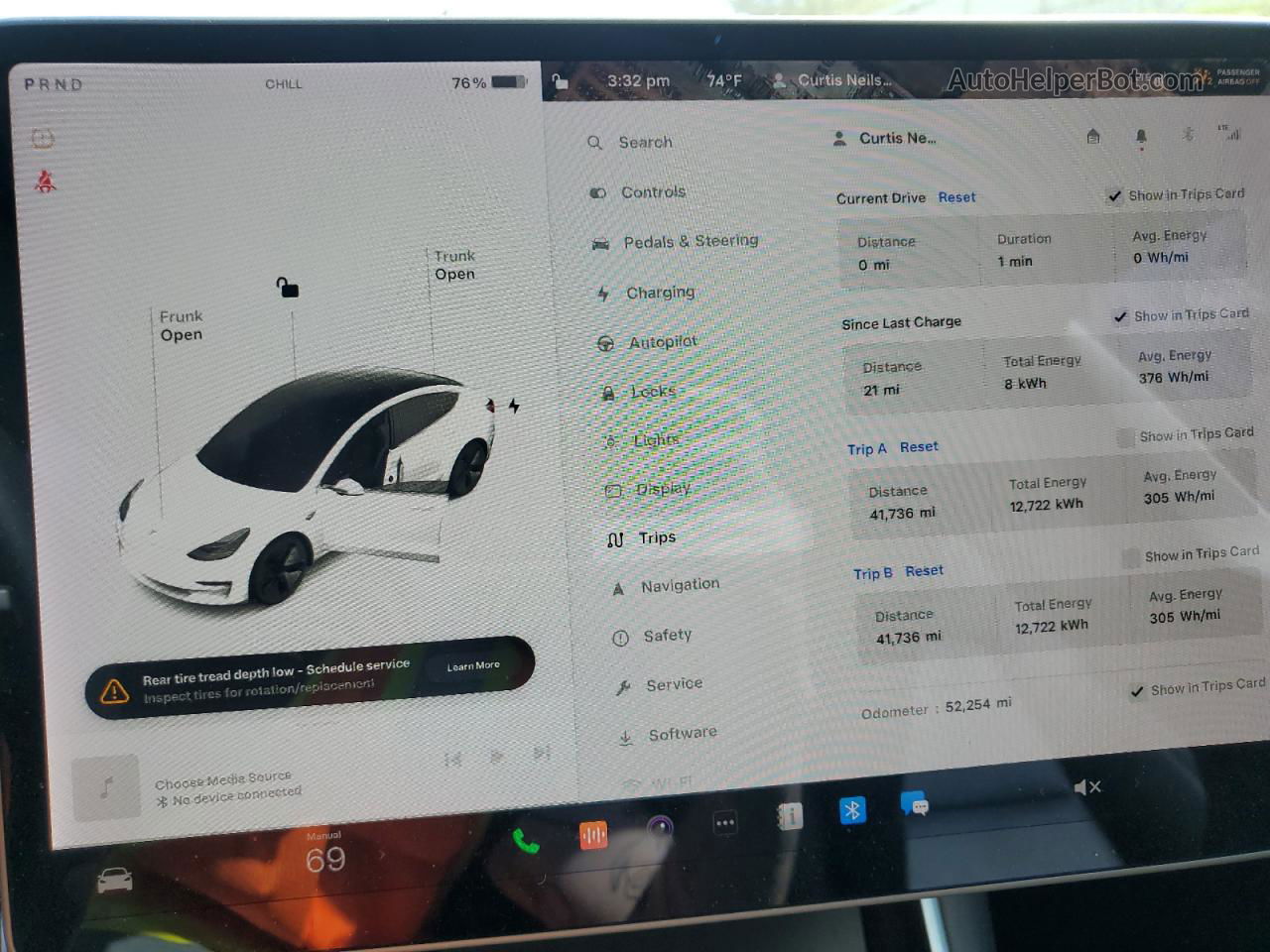 2020 Tesla Model 3  Белый vin: 5YJ3E1EA9LF598018