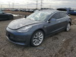 2020 Tesla Model 3  Gray vin: 5YJ3E1EA9LF598505