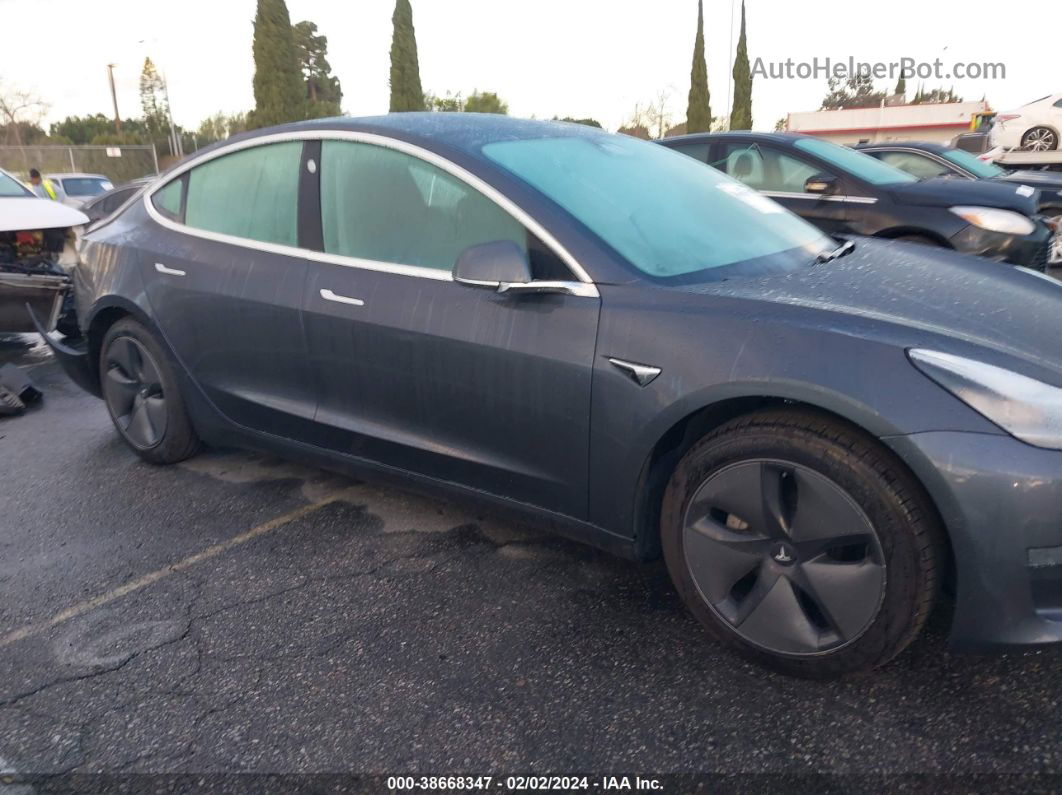 2020 Tesla Model 3 Standard Range Plus Rear-wheel Drive/standard Range Rear-wheel Drive Gray vin: 5YJ3E1EA9LF630322