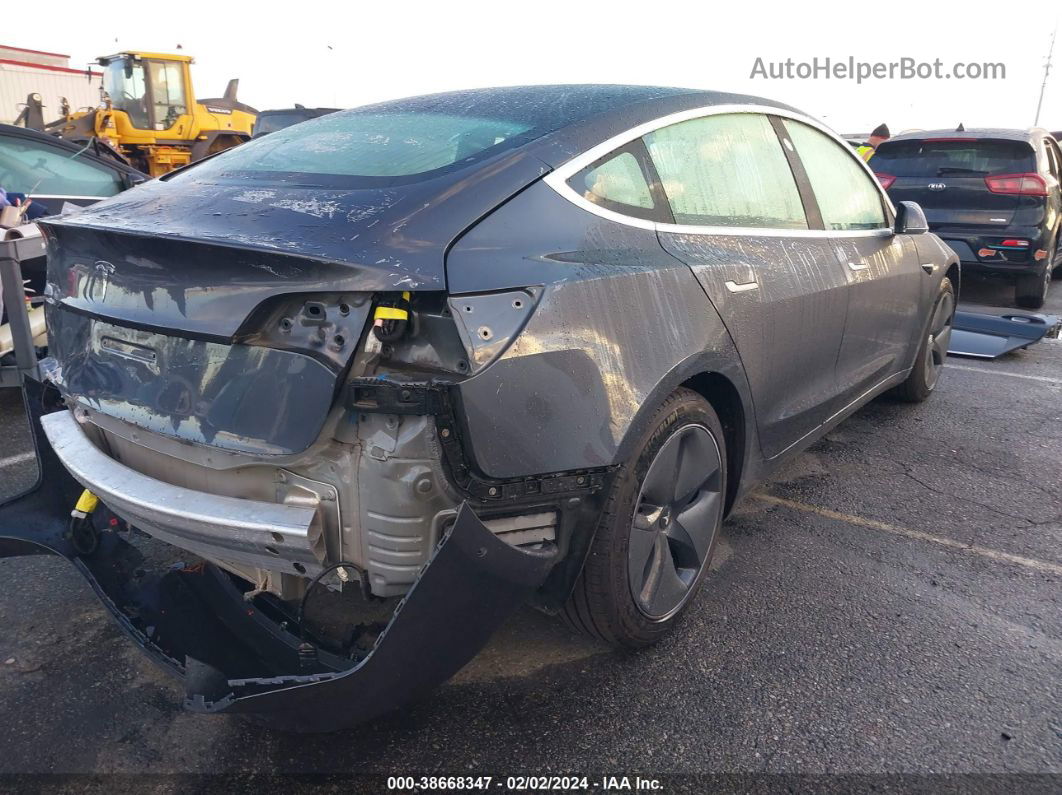 2020 Tesla Model 3 Standard Range Plus Rear-wheel Drive/standard Range Rear-wheel Drive Gray vin: 5YJ3E1EA9LF630322