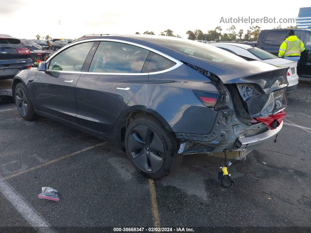 2020 Tesla Model 3 Standard Range Plus Rear-wheel Drive/standard Range Rear-wheel Drive Gray vin: 5YJ3E1EA9LF630322