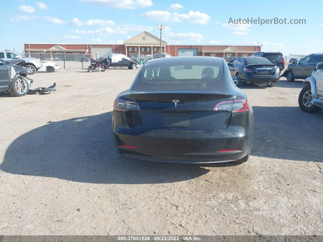 2020 Tesla Model 3 Standard Range Black vin: 5YJ3E1EA9LF643880