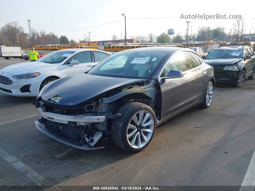 2020 Tesla Model 3 Standard Range Plus Rear-wheel Drive/standard Range Rear-wheel Drive Gray vin: 5YJ3E1EA9LF645919