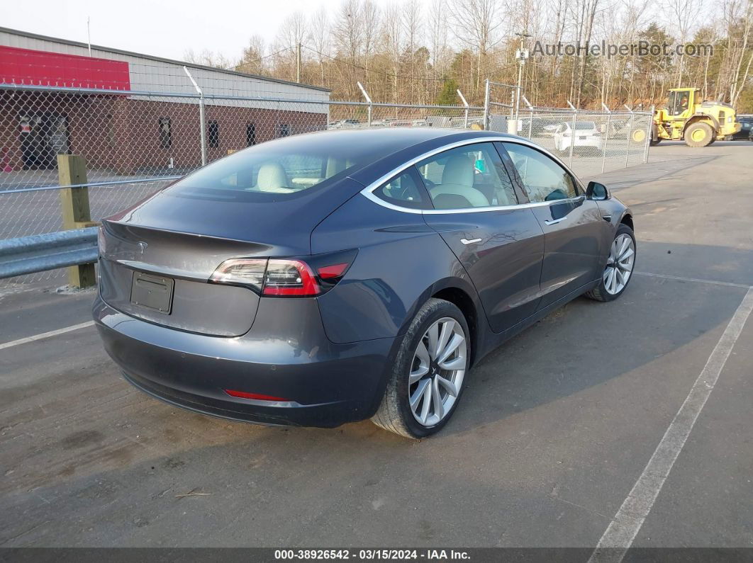 2020 Tesla Model 3 Standard Range Plus Rear-wheel Drive/standard Range Rear-wheel Drive Gray vin: 5YJ3E1EA9LF645919