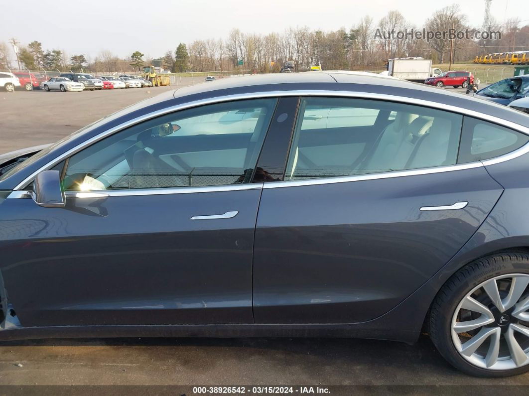 2020 Tesla Model 3 Standard Range Plus Rear-wheel Drive/standard Range Rear-wheel Drive Gray vin: 5YJ3E1EA9LF645919