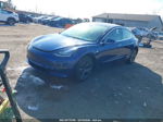 2020 Tesla Model 3 Standard Range Plus Rear-wheel Drive/standard Range Rear-wheel Drive Синий vin: 5YJ3E1EA9LF658573