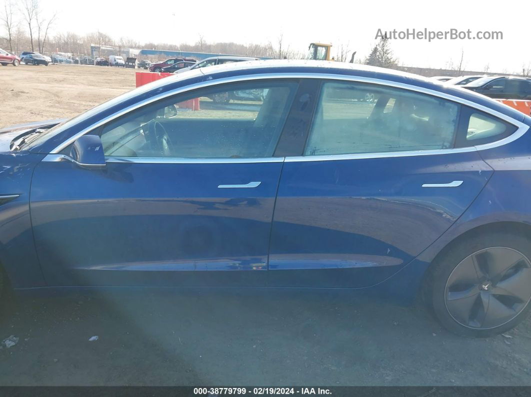 2020 Tesla Model 3 Standard Range Plus Rear-wheel Drive/standard Range Rear-wheel Drive Blue vin: 5YJ3E1EA9LF658573