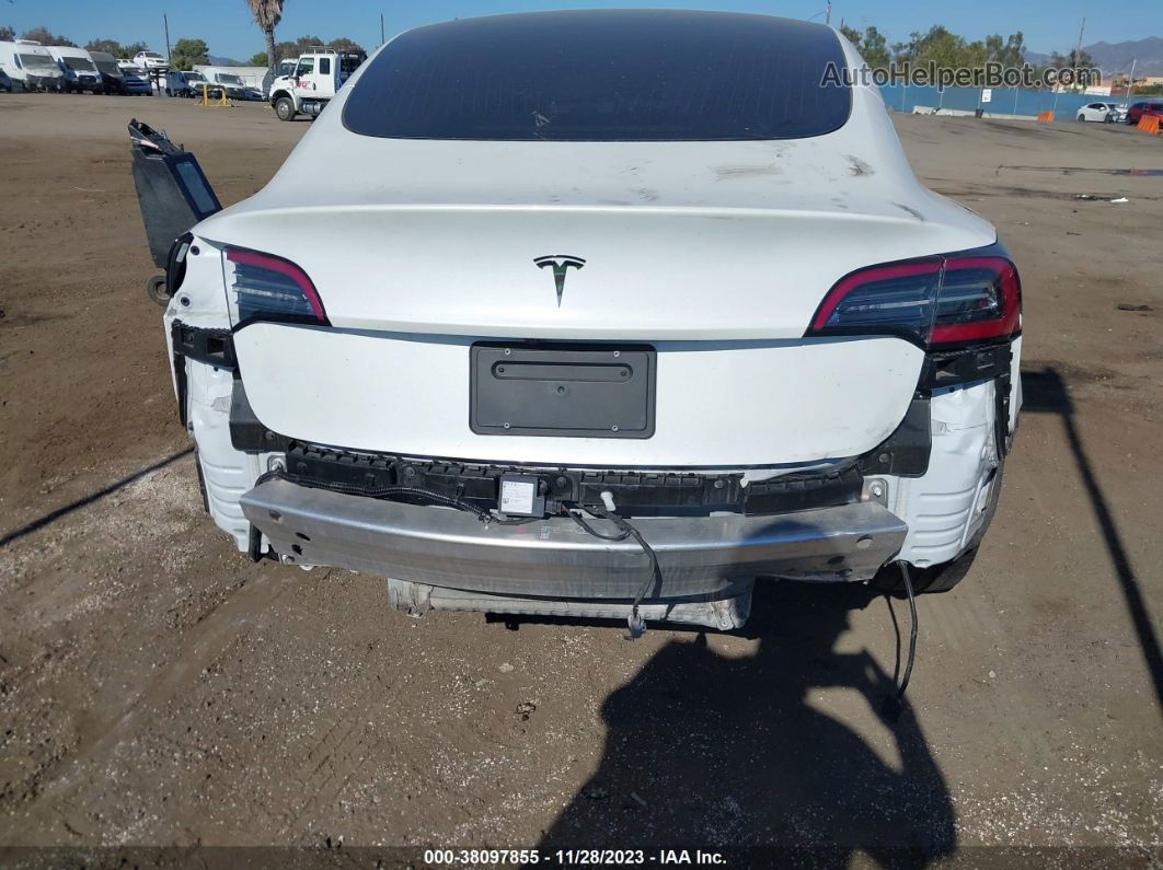 2020 Tesla Model 3 Standard Range Plus Rear-wheel Drive/standard Range Rear-wheel Drive White vin: 5YJ3E1EA9LF660601