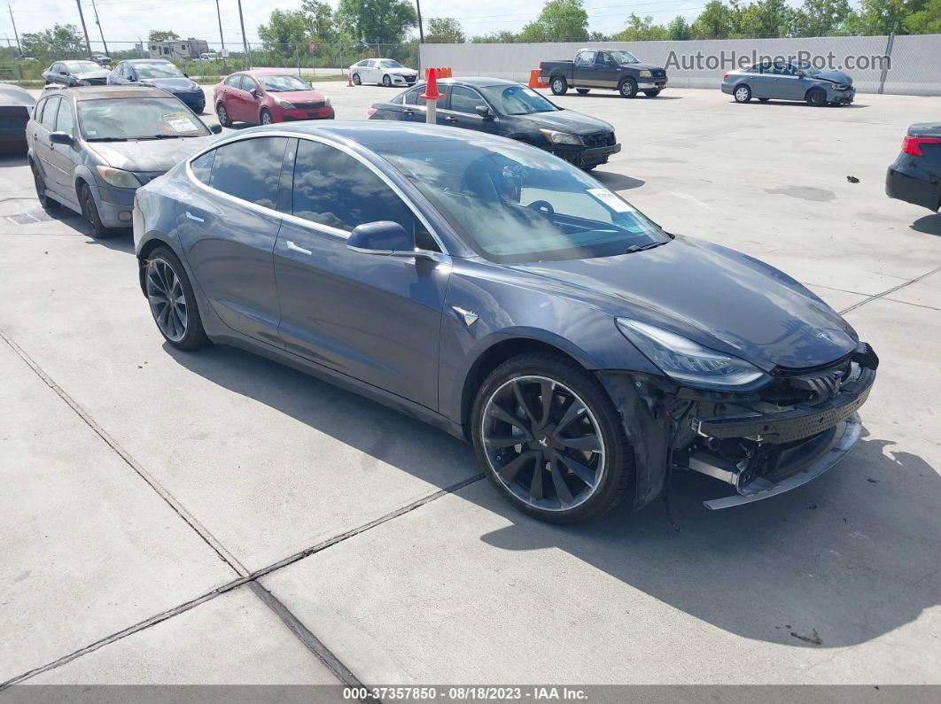 2020 Tesla Model 3 Standard Range Gray vin: 5YJ3E1EA9LF661232