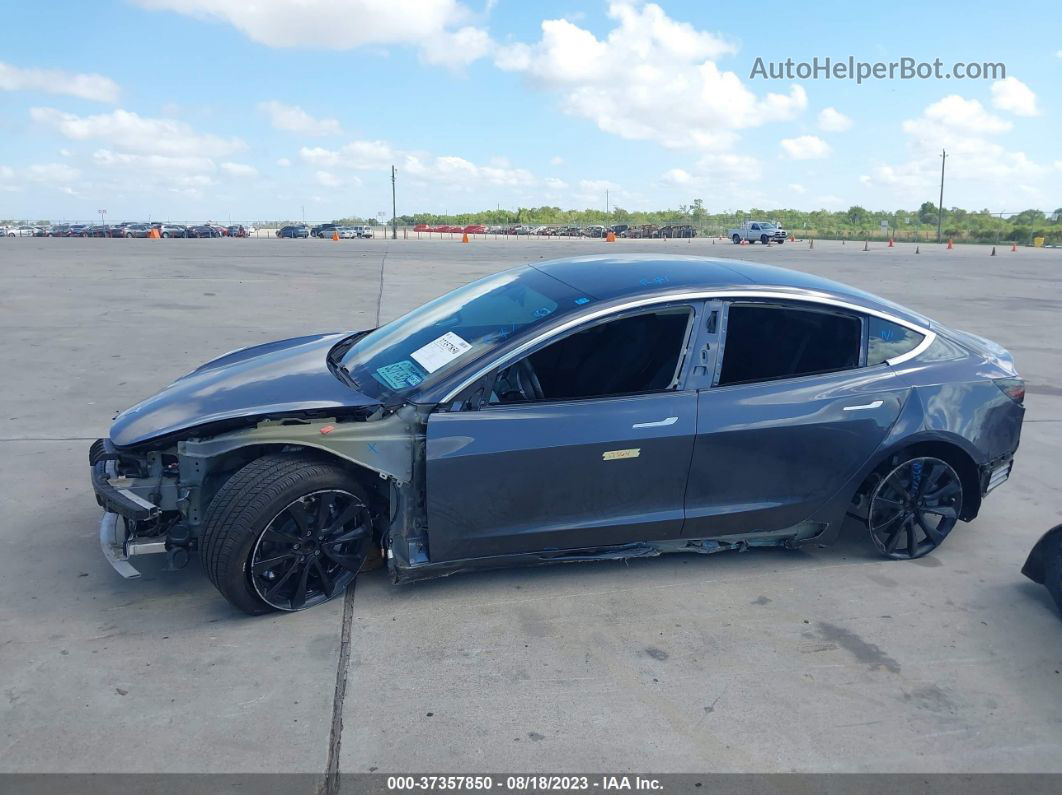 2020 Tesla Model 3 Standard Range Gray vin: 5YJ3E1EA9LF661232